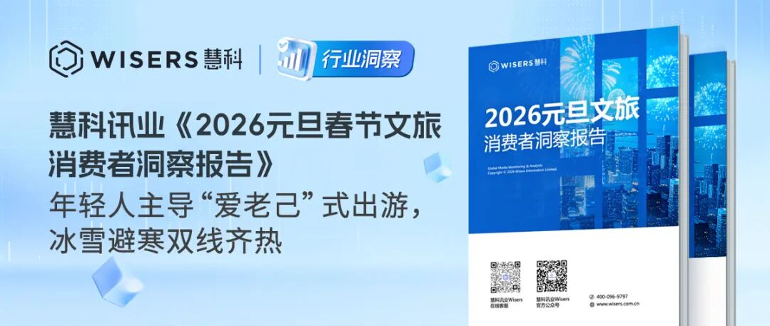 慧科讯业《2026元旦春节文旅消费者洞察报告》：年轻人主导“爱老己”式出游，冰雪避寒双线齐热